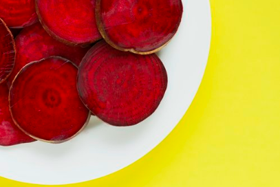 SUMMER BEET SALAD W/ GARLIC