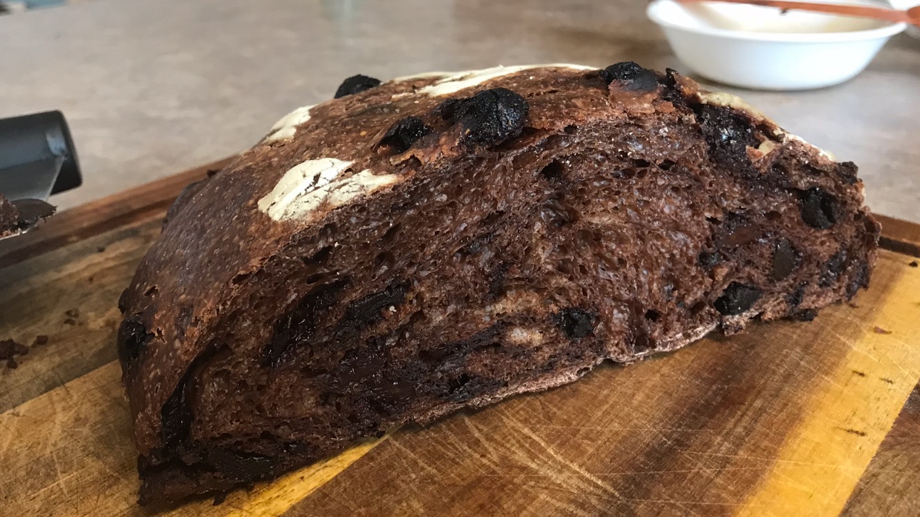 Recipe of the Week: Black Garlic Chocolate Sourdough Bread