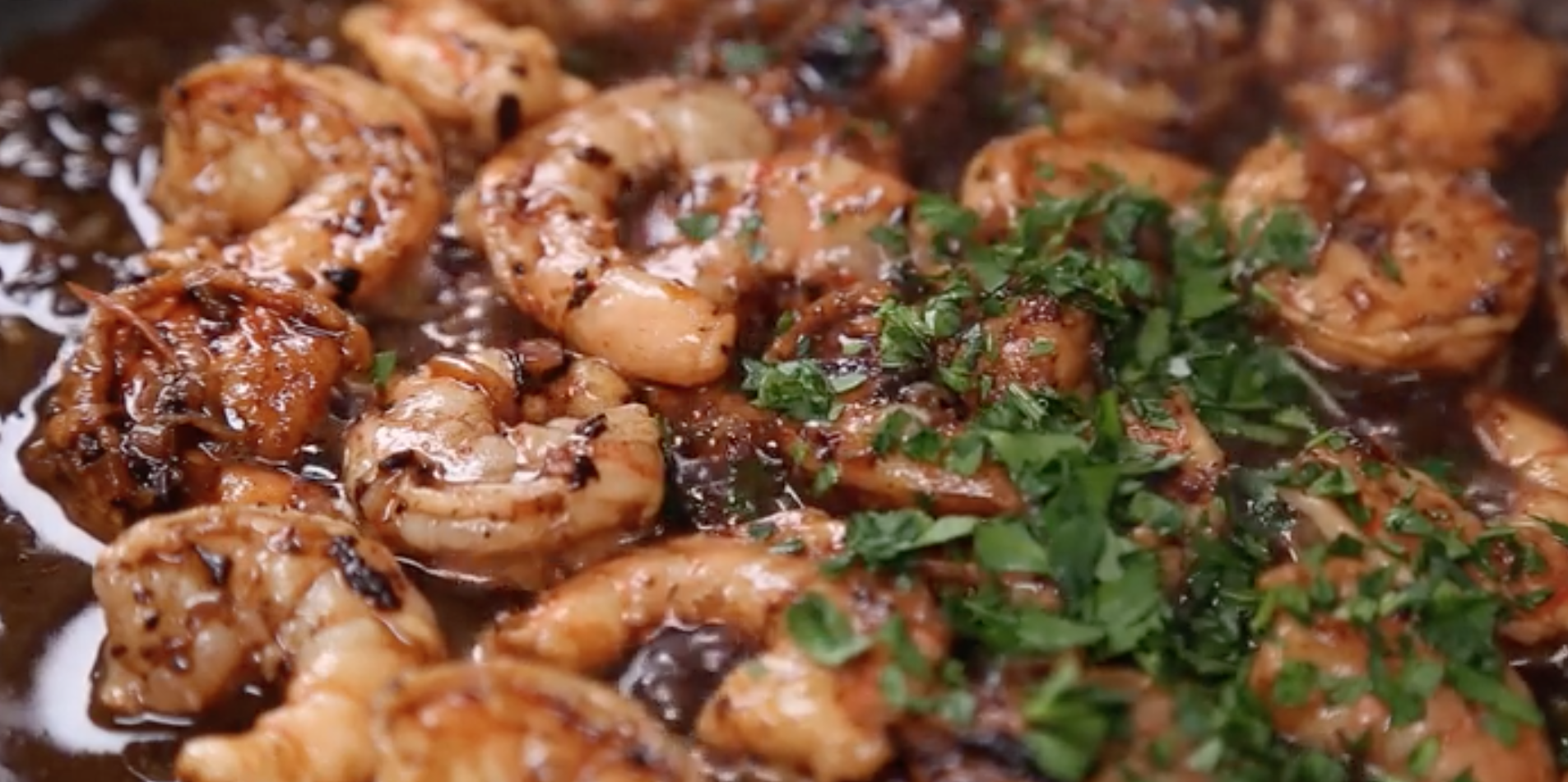 Recipe of the Week: Black Garlic Shrimp Scampi