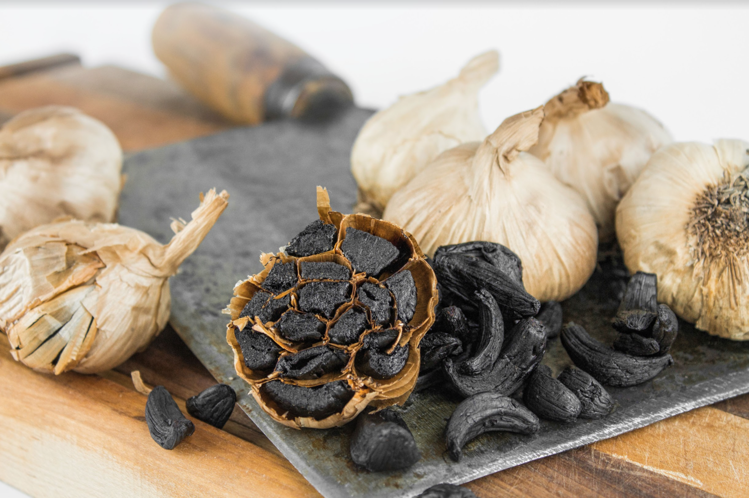 A Black Garlic a Day Keeps Skin Problems and Allergies Away