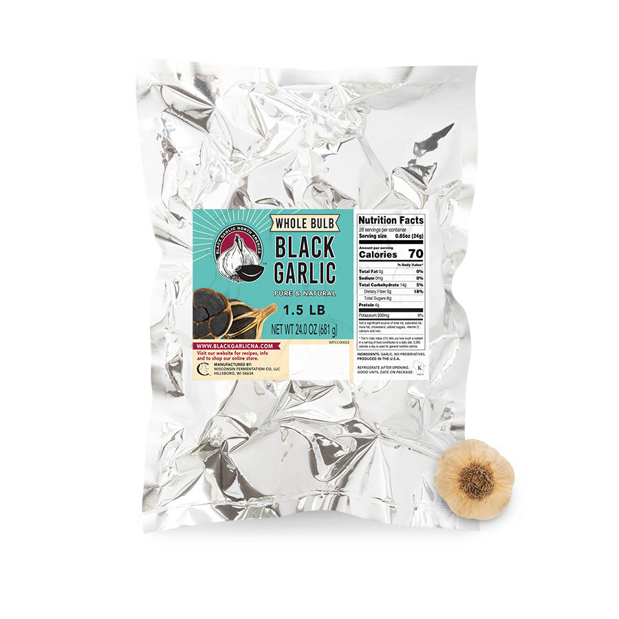 Monthly Subscription – 1.5lb Black Garlic Bulbs