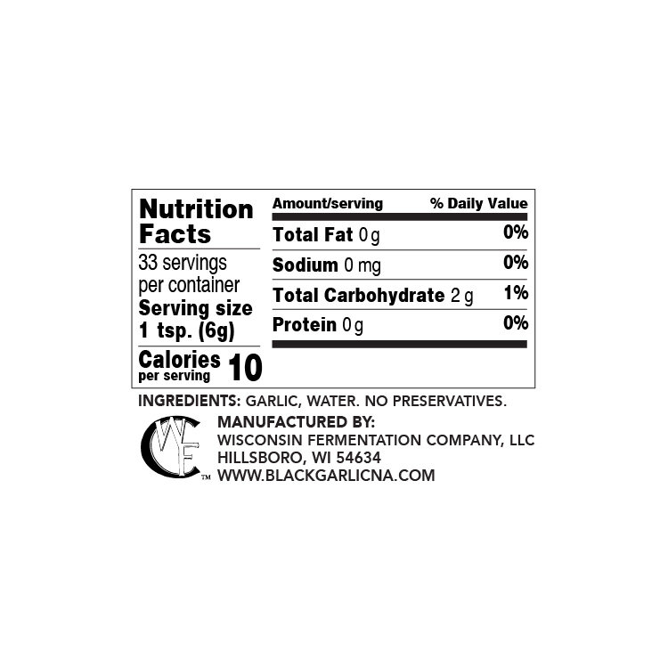 Monthly Subscription – Black Garlic Purée – 7 oz