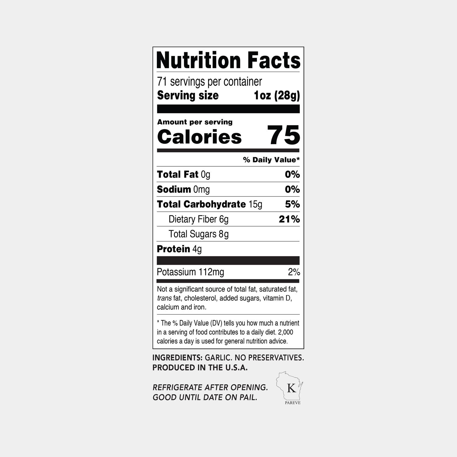 Bulk Diced Black Garlic – Value (4.4 lb)