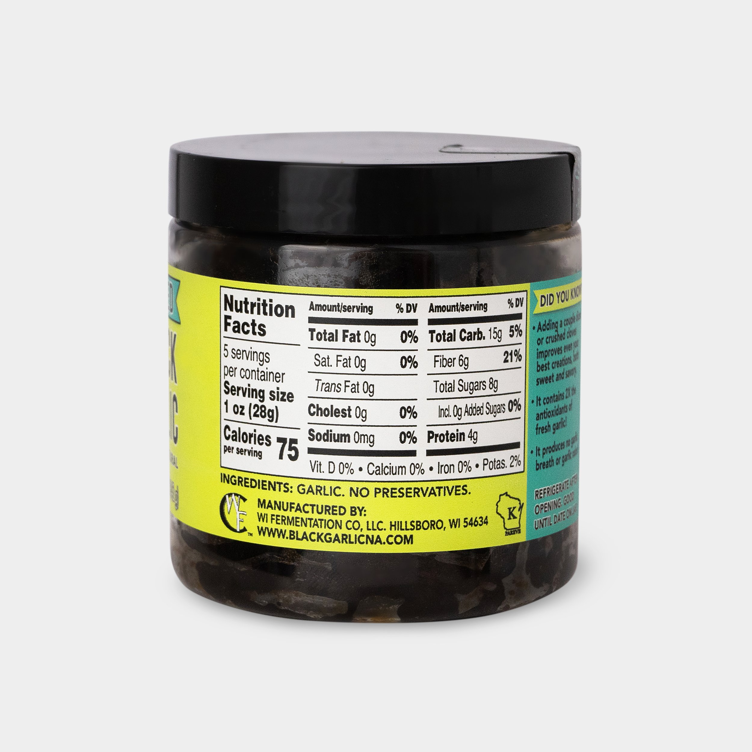 Peeled Black Garlic 5 oz