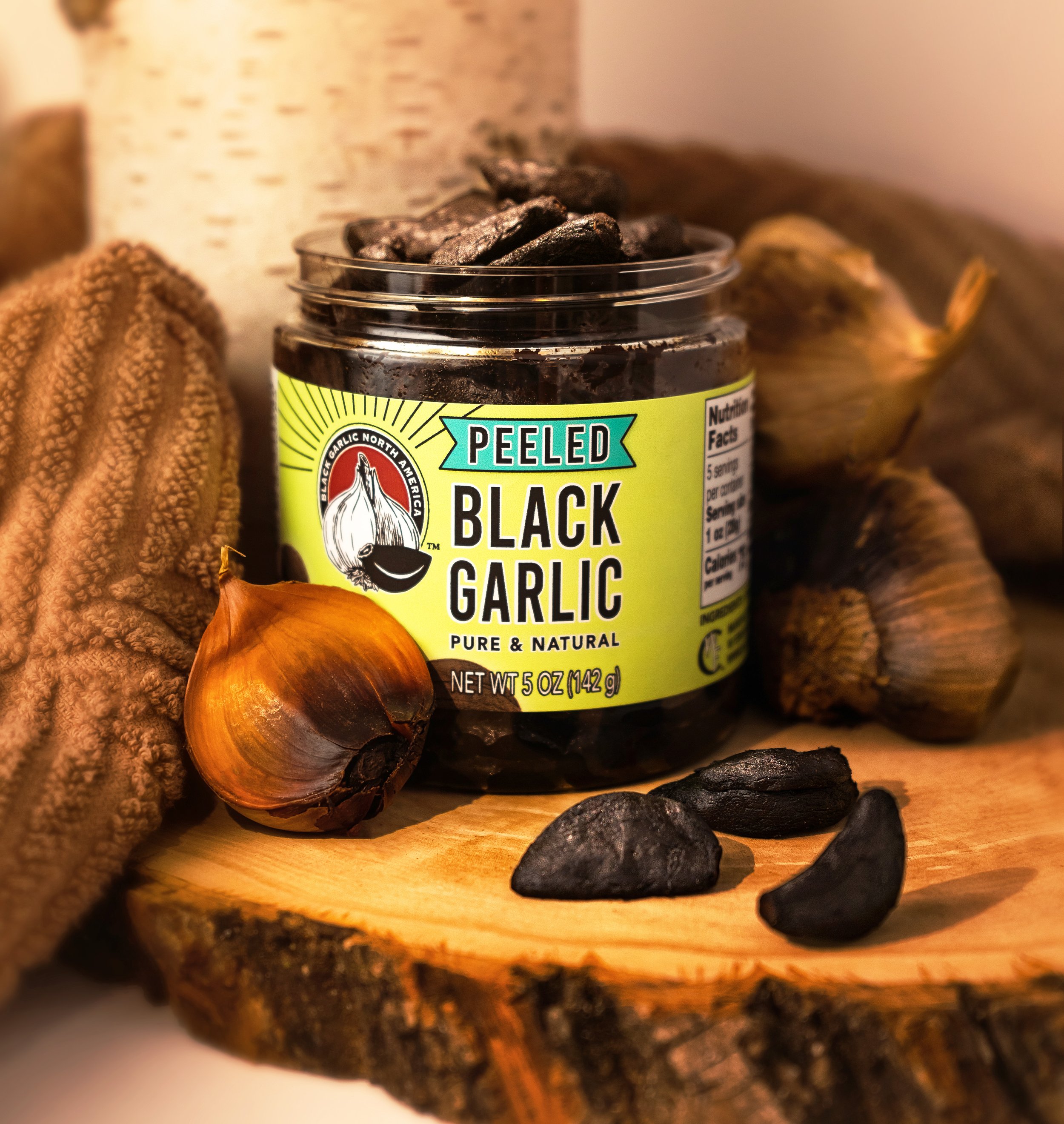 Peeled Black Garlic 5 oz